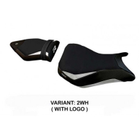 HOUSSE DE SELLE COMPATIBLE BMW S 1000 R (14-20) MODÈLE IRBIT - Type : STANDARD, Logo : AVEC LOGO, Couleur : ARGENT