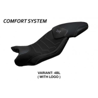 HOUSSE DE SELLE COMPATIBLE BMW S 1000 XR (15-19) MODÈLE ARDEA - Type : CONFORT, Logo : AVEC LOGO, Couleur : GRIS GRIS