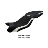 HOUSSE DE SELLE COMPATIBLE BMW S 1000 XR (15-19) MODÈLE ARDEA - Logo : AVEC LOGO, Couleur : GRIS GRIS, Type : CONFORT