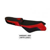 HOUSSE DE SELLE COMPATIBLE BMW K 1300 GT (09-11) MODÈLE BANFF 1 - Couleur : BLANC, Type : STANDARD, Logo : AVEC LOGO