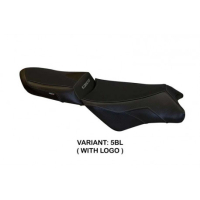 HOUSSE DE SELLE COMPATIBLE BMW K 1300 GT (09-11) MODÈLE BANFF 1 - Type : STANDARD, Logo : AVEC LOGO, Couleur : GRIS GRIS 