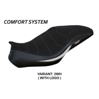HOUSSE DE SELLE COMPATIBLE BENELLI 752 S (19-22) MODÈLE LIMA - Logo : AVEC LOGO, Couleur : NOIR, Type : ULTRAGRIP