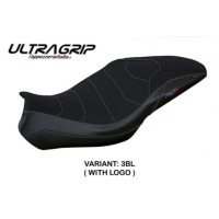 HOUSSE DE SELLE COMPATIBLE BENELLI 752 S (19-22) MODÈLE LIMA - Logo : AVEC LOGO, Couleur : NOIR, Type : ULTRAGRIP