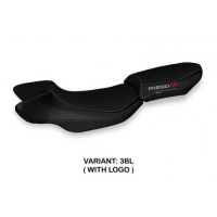 HOUSSE DE SELLE COMPATIBLE BMW R 1250 R (19-22) MODÈLE MARZI 1 - Couleur : BLANC, Type : STANDARD, Logo : AVEC LOGO