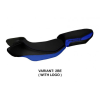 HOUSSE DE SELLE COMPATIBLE BMW R 1200 R (15-18) MODÈLE AURELIA COLOR 2 - Couleur : BLEU, Type : STANDARD, Logo : AVEC LOGO