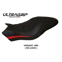 HOUSSE DE SELLE COMPATIBLE  DUCATI MONSTER 821/1200 (17-20) MODÈLE PIOMBINO 2 - Couleur : ROUGE, Logo : AVEC LOGO, Type : ULTRAGRIP