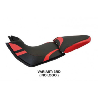 HOUSSE DE SELLE COMPATIBLE DUCATI MULTISTRADA 1200/1260 (15-20) MODÈLE PEPPE 15 - Logo : AVEC LOGO, Couleur : ROUGE, Type : STANDARD 