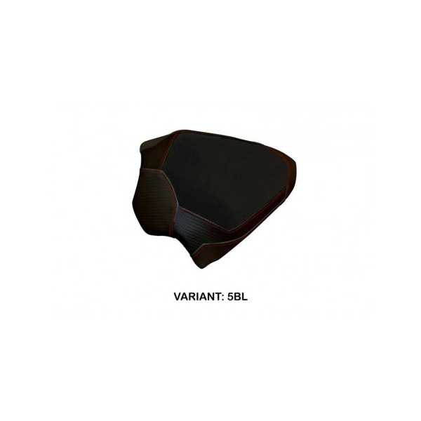 HOUSSE DE SELLE PASSAGER POUR DUCATI PANIGALE V4 (18-22) MODÈLE CANCUN 2 - Couleur : ROUGE, Type : STANDARD, Logo : SANS LOGO