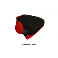 HOUSSE DE SELLE PASSAGER POUR DUCATI PANIGALE V4 (18-22) MODÈLE CANCUN 2 - Couleur : ROUGE, Type : STANDARD, Logo : SANS LOGO