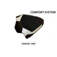 HOUSSE DE SELLE PASSAGER POUR DUCATI PANIGALE V4 (18-22) MODÈLE RIVOLI 1 - Couleur : NOIR, Type : CONFORT, Logo : SANS LOGO