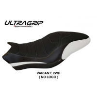 HOUSSE DE SELLE COMPATIBLE DUCATI MONSTER 797 (17-20) MODÈLE PIOMBINO 1 - Logo : AVEC LOGO, Couleur : ROUGE, Type : ULTRAGRIP