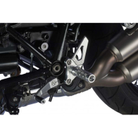 HOUSSE DE SELLE COMPATIBLE  DUCATI SCRAMBLER 400/800/1100 (15-22) MODÈLE CAPRI - Logo : AVEC LOGO, Couleur : JAUNE, Type : STANDARD