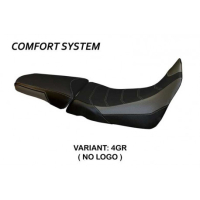 HOUSSE DE SELLE COMPATIBLE HONDA AFRICA TWIN 1000 (15-19) MODÈLE PALINURO 1 - Couleur : NOIR, Type : CONFORT, Logo : AVEC LOGO