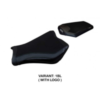HOUSSE DE SELLE COMPATIBLE HONDA CBR 1000 RR (08-16) MODÈLE JANELA - Logo : AVEC LOGO, Couleur : NOIR, Type : CONFORT
