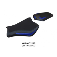 HOUSSE DE SELLE COMPATIBLE HONDA CBR 1000 RR (08-16) MODÈLE JANELA - Logo : AVEC LOGO, Couleur : ARGENT, Type : CONFORT