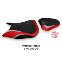 HOUSSE DE SELLE COMPATIBLE HONDA CB 500 F (16-22) MODÈLE PRESTON SPECIAL COLOR - Logo : SANS LOGO, Couleur : BLANC BLEU, Type : STANDARD 