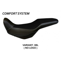 HOUSSE DE SELLE COMPATIBLE HONDA CB 500 X (12-20) MODÈLE TONO - Logo : SANS LOGO, Couleur : NOIR, Type : CONFORT 