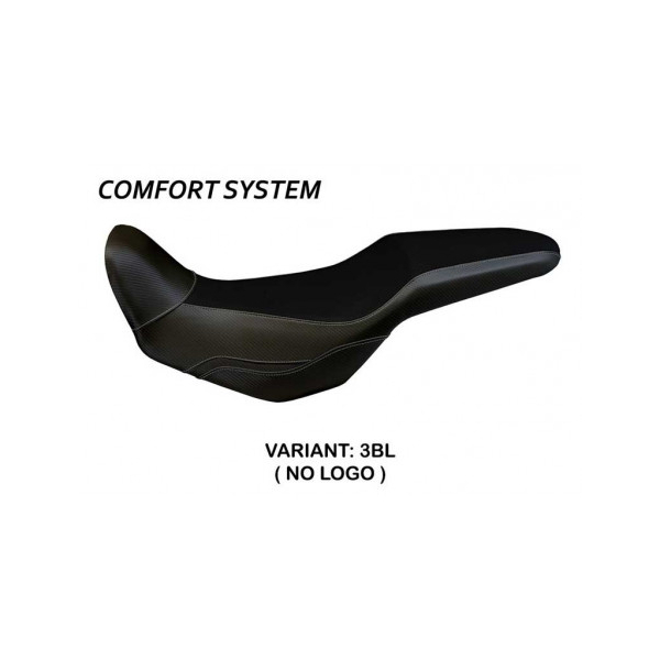 HOUSSE DE SELLE COMPATIBLE HONDA CB 500 X (12-20) MODÈLE TONO - Couleur : ROUGE, Type : CONFORT, Logo : SANS LOGO