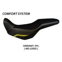 HOUSSE DE SELLE COMPATIBLE HONDA CB 500 X (12-20) MODÈLE TONO - Logo : SANS LOGO, Couleur : JAUNE, Type : CONFORT
