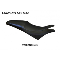 HOUSSE DE SELLE COMPATIBLE HONDA CBR 600 F (11-13) MODÈLE ANCONA - Logo : SANS LOGO, Couleur : BLEU, Type : CONFORT 