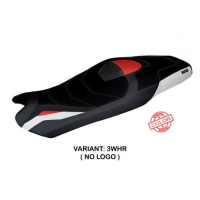 HOUSSE DE SELLE COMPATIBLE HONDA X-ADV (21-22) MODÈLE FUKUI SPECIAL COLOR - Logo : SANS LOGO, Couleur : ROUGE ARGENT, Type : STANDARD