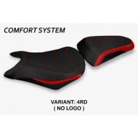 HOUSSE DE SELLE COMPATIBLE HONDA CB 500 F (12-15) MODÈLE CENESI - Couleur : ROUGE, Type : CONFORT, Logo : SANS LOGO