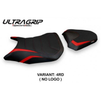 HOUSSE DE SELLE COMPATIBLE HONDA CB 500 F (16-22) MODÈLE LEMMI 1 - Couleur : ROUGE, Type : ULTRAGRIP, Logo : SANS LOGO