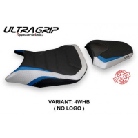 HOUSSE DE SELLE COMPATIBLE HONDA CB 500 F (16-22) MODÈLE LEMMI SPECIAL COLOR - Type : ULTRAGRIP, Couleur : BLANC BLEU, Logo : SANS LOGO