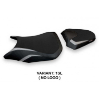 HOUSSE DE SELLE COMPATIBLE HONDA CB 500 F (16-22) MODÈLE PRESTON 1 - Type : STANDARD, Couleur : ARGENT, Logo : SANS LOGO