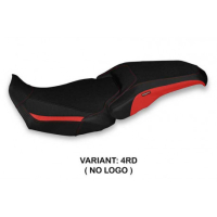 HOUSSE DE SELLE COMPATIBLE HONDA CB 650 R (19-22) MODÈLE FAUSKE 1 - Logo : SANS LOGO, Couleur : ARGENT, Type : STANDARD