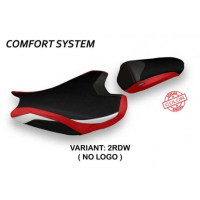 HOUSSE DE SELLE COMPATIBLE HONDA CBR 1000 RR (17-22) MODÈLE ACRI SPECIAL COLOR - Logo : SANS LOGO, Couleur : ROUGE-BLEU, Type : CONFORT