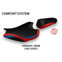 HOUSSE DE SELLE COMPATIBLE HONDA CBR 1000 RR (17-22) MODÈLE ACRI SPECIAL COLOR - Type : CONFORT, Couleur : ROUGE BLANC, Logo : SANS LOGO