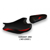 HOUSSE DE SELLE COMPATIBLE HONDA CBR 1000 RR (17-22) MODÈLE PIANFEI 1 - Logo : SANS LOGO, Couleur : BLANC, Type : STANDARD
