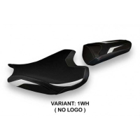 HOUSSE DE SELLE COMPATIBLE HONDA CBR 1000 RR (17-22) MODÈLE PIANFEI 1 - Logo : SANS LOGO, Couleur : BLANC, Type : STANDARD