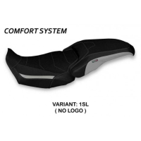 HOUSSE DE SELLE COMPATIBLE HONDA CBR 650 R (19-22) MODÈLE ALDOR 1 - Type : CONFORT, Couleur : ARGENT, Logo : SANS LOGO