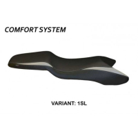 HOUSSE DE SELLE COMPATIBLE HONDA CBR 600 F (99-06) MODÈLE EDINBURGH 1 - Couleur : BLEU, Type : CONFORT, Logo : SANS LOGO
