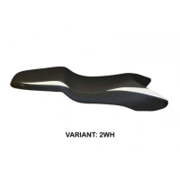 HOUSSE DE SELLE COMPATIBLE HONDA CBR 600 F (99-06) MODÈLE EDINBURGH 1 - Logo : SANS LOGO, Couleur : ARGENT, Type : CONFORT