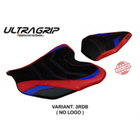 HOUSSE DE SELLE COMPATIBLE HONDA CBR 1000 RR-R FIREBLADE (20-22) MODÈLE ETNA COL - Type : ULTRAGRIP, Couleur : ROUGE BLANC BLEU, Logo : SANS LOGO