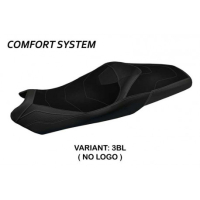 HOUSSE DE SELLE COMPATIBLE HONDA FORZA 750 (21-22) MODÈLE NUUK - Couleur : NOIR, Type : CONFORT, Logo : SANS LOGO 