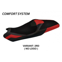 HOUSSE DE SELLE COMPATIBLE HONDA FORZA 750 (21-22) MODÈLE NUUK - Logo : SANS LOGO, Couleur : NOIR, Type : CONFORT