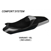 HOUSSE DE SELLE COMPATIBLE HONDA FORZA 750 (21-22) MODÈLE NUUK - Logo : SANS LOGO, Couleur : NOIR, Type : CONFORT