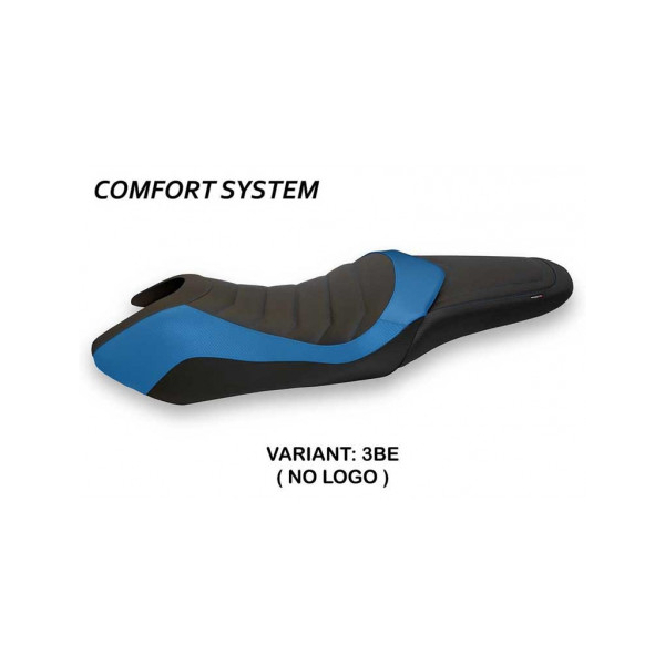 HOUSSE DE SELLE COMPATIBLE HONDA INTEGRA 750 (16-20) - MODÈLE NAGUA 4 - Logo : SANS LOGO, Couleur : NOIR, Type : CONFORT