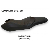 HOUSSE DE SELLE COMPATIBLE HONDA INTEGRA 750 (16-20) - MODÈLE NAGUA 4 - Logo : SANS LOGO, Couleur : NOIR, Type : CONFORT