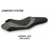 HOUSSE DE SELLE COMPATIBLE HONDA INTEGRA 750 (16-20) - MODÈLE NAGUA 4 - Logo : SANS LOGO, Couleur : NOIR, Type : CONFORT