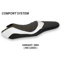 HOUSSE DE SELLE COMPATIBLE HONDA INTEGRA 750 (16-20) - MODÈLE NAGUA 4 - Couleur : NOIR, Type : CONFORT, Logo : SANS LOGO