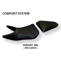 HOUSSE DE SELLE COMPATIBLE HONDA VFR 800 (14-19) MODÈLE KNOCK 2 - Logo : SANS LOGO, Couleur : NOIR, Type : CONFORT