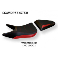 HOUSSE DE SELLE COMPATIBLE HONDA VFR 800 (14-19) MODÈLE KNOCK 2 - Type : CONFORT, Couleur : GRIS GRIS, Logo : SANS LOGO