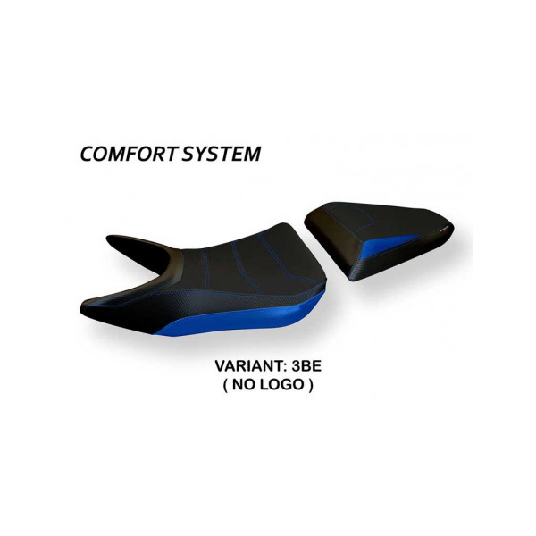 HOUSSE DE SELLE COMPATIBLE HONDA VFR 800 (14-19) MODÈLE KNOCK 2 - Logo : SANS LOGO, Couleur : ARGENT, Type : CONFORT