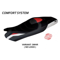HOUSSE DE SELLE COMPATIBLE HONDA X-ADV (21-22) MODÈLE SHIGA SPECIAL COLOR - Type : CONFORT, Couleur : ROUGE ARGENT, Logo : SANS LOGO