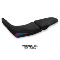 HOUSSE DE SELLE COMPATIBLE HONDA AFRICA TWIN 1100 ADVENTURE SPORT (20-22) MODÈLE - Logo : AVEC LOGO, Couleur : BLANC ROUGE BLEU, Type : STANDARD 